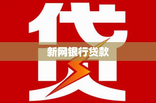 临潭新网银行贷款