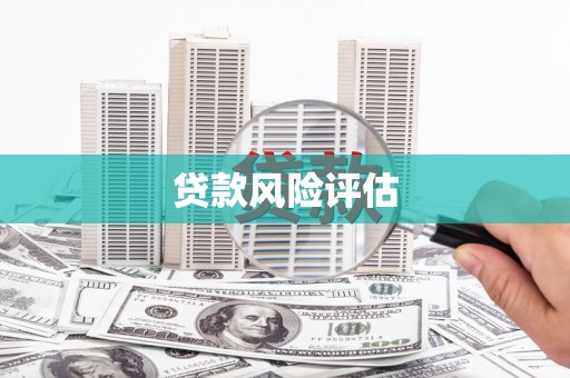 徽州贷款风险评估
