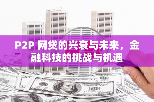 鹿港P2P 网贷的兴衰与未来，金融科技的挑战与机遇