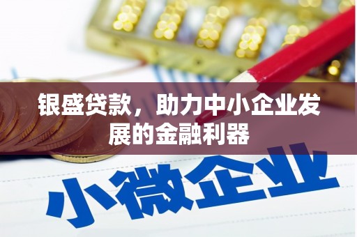 颍泉银盛贷款，助力中小企业发展的金融利器