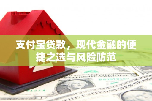 芦洲支付宝贷款，现代金融的便捷之选与风险防范