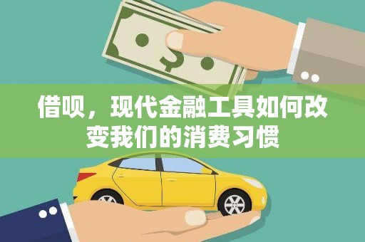 洋县借呗，现代金融工具如何改变我们的消费习惯