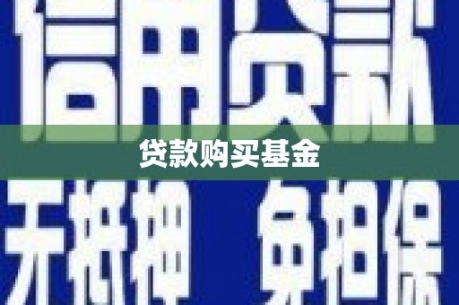 隆昌贷款购买基金