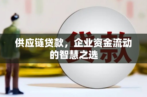头份供应链贷款，企业资金流动的智慧之选
