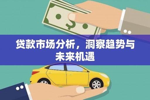 邵武贷款市场分析，洞察趋势与未来机遇