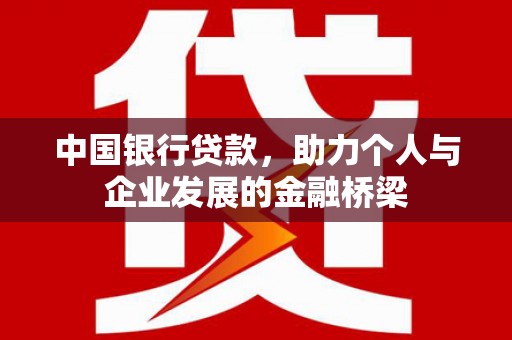 西岗中国银行贷款，助力个人与企业发展的金融桥梁